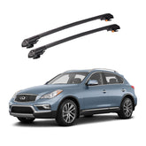 INFINITI QX50 2014-2017 TRX1 Thunder Carrier Barres transversales pour galerie de toit de voiture, 2 barres